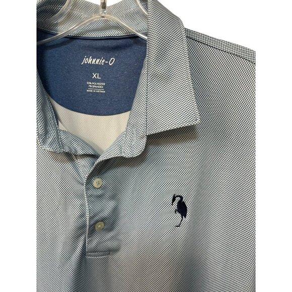 Johnnie O Polo Golf Polyester Stretch Men’s Size XL Embroidered Soft - Picture 3 of 5